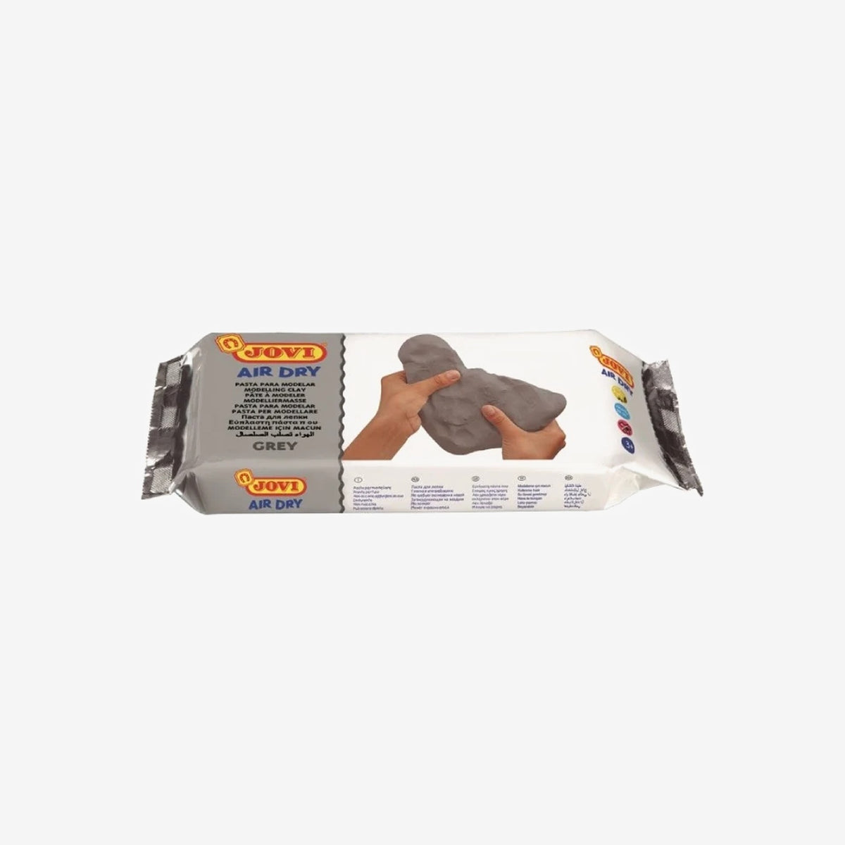 Pâte Auto-Durcissante Jovi Grise - 0.250 kg.