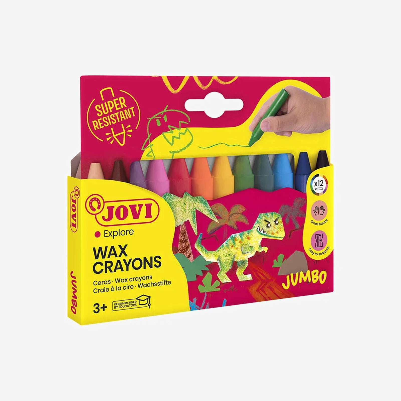 CRAYONS DE CIRE JOVI WAX JOVI 980/12.