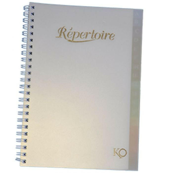 CAHIER REPERTOIRE.