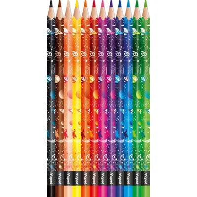 Maped - Crayons de Couleur Color'Peps Cosmic.