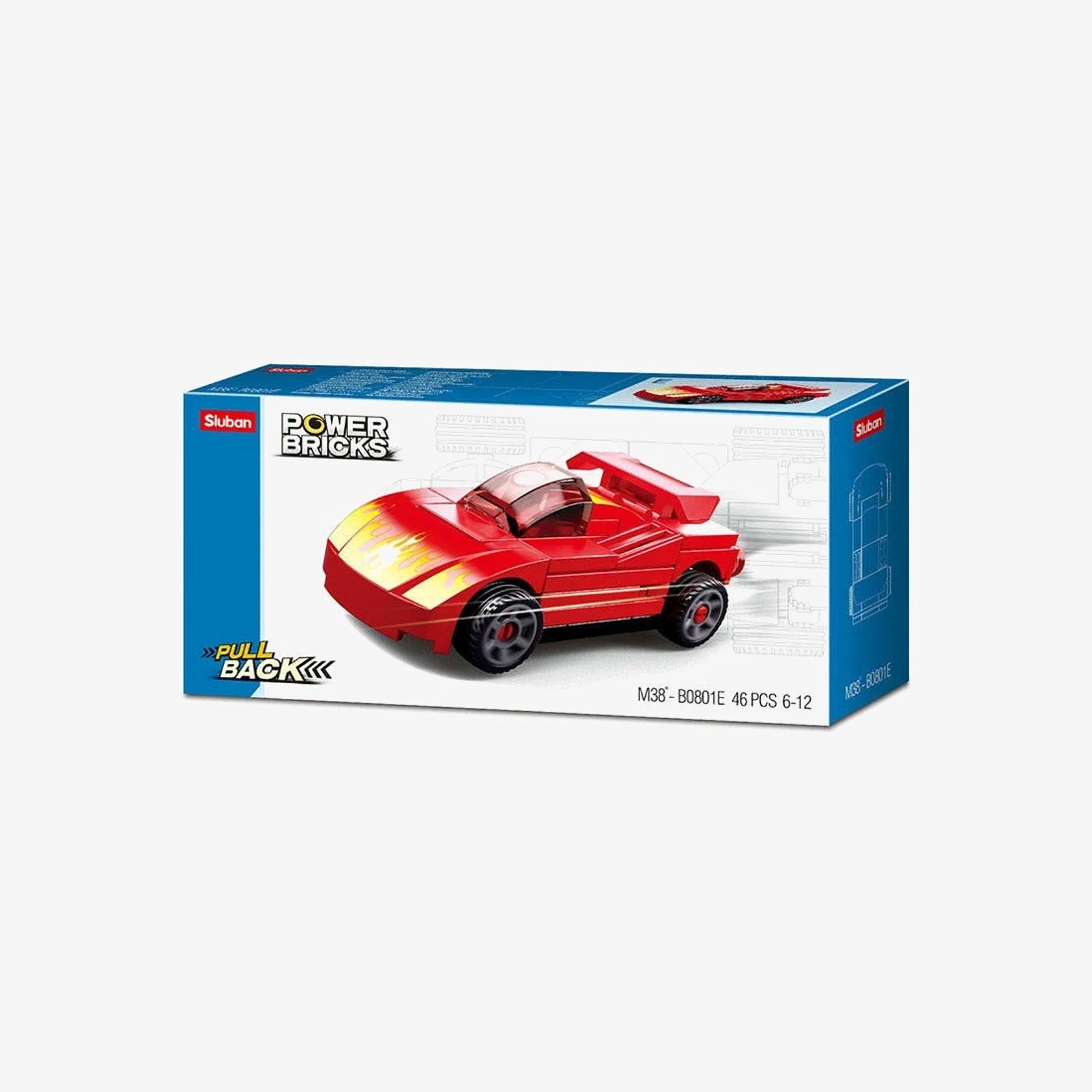RED FURIOUS - SLUBAN M38-B0801E.