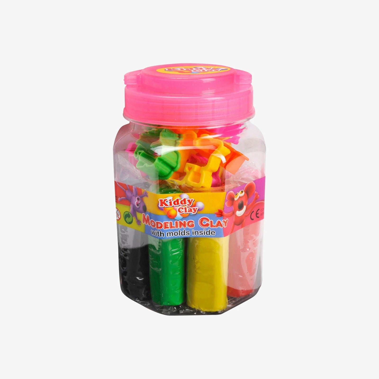 Seau de Pâtes à Modeler avec Accessoires - Kiddy Clay.