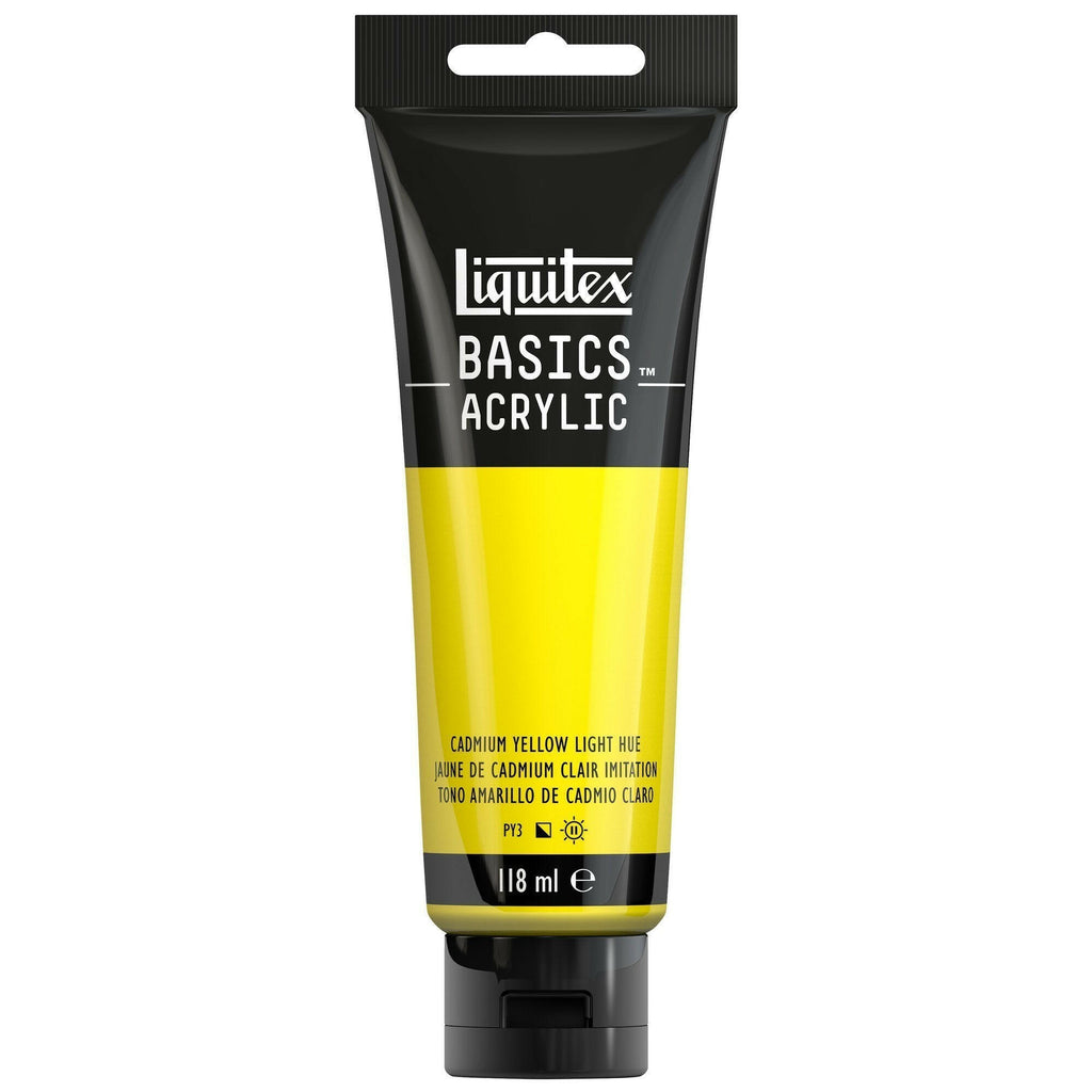 Liquitex Basics 118ml – Ton Jaune Cadmium Clair (160).