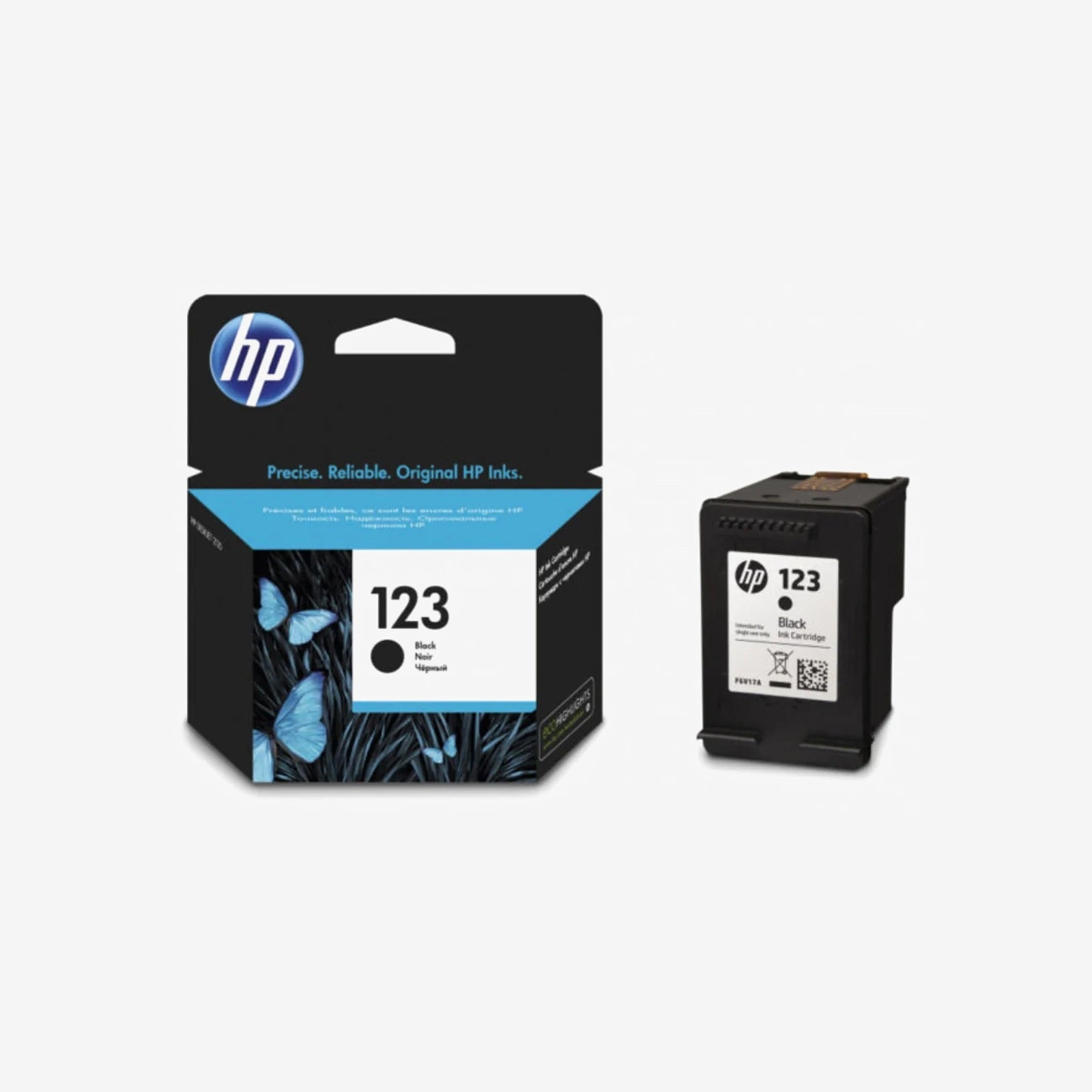 Cartouche HP 123 Noir - Originale.