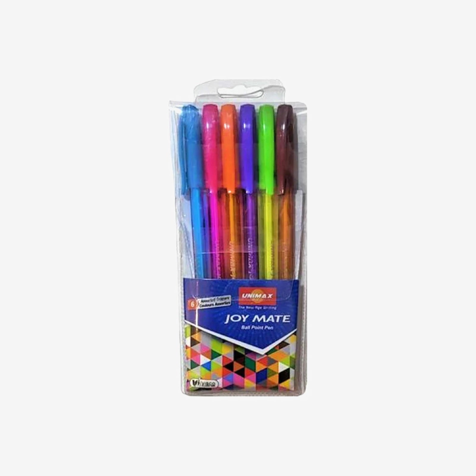 Pochette De 6 Stylos Joymate - Unimax.