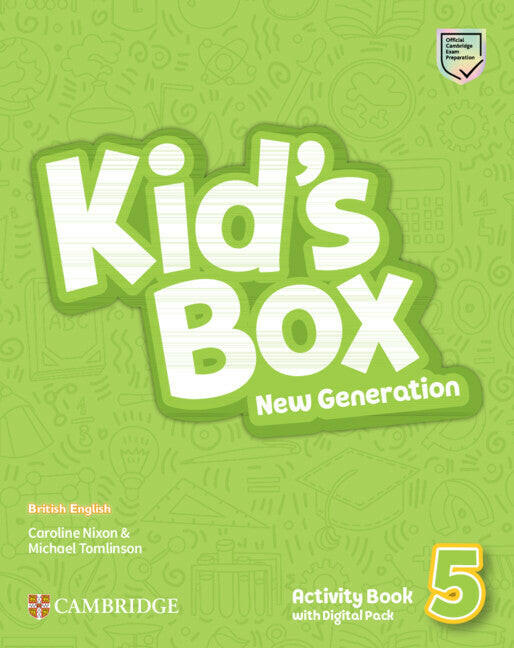 Kid’s Box New Generation Level 5 – Activity Book with Digital Pack.