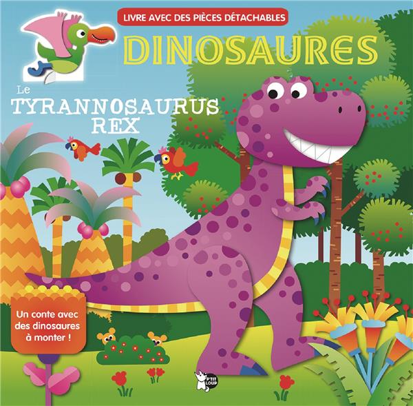 LIVRE ANIME - LE MONDE DINOSAURES