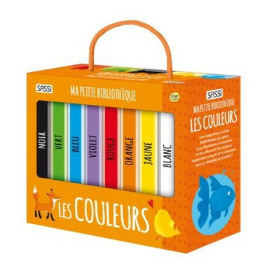 Coffret Ma Petite Bibliothèque - Les Couleurs.