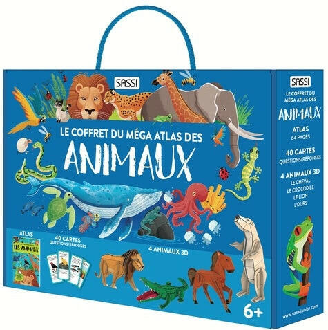 Coffret Méga Atlas des Animaux.