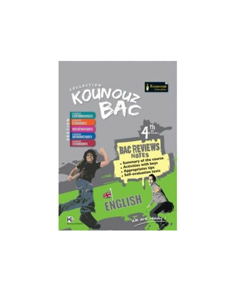 SEC FICHE KOUNOUZ FRANCAIS BAC SCIENCE  GLOBAL  4E.