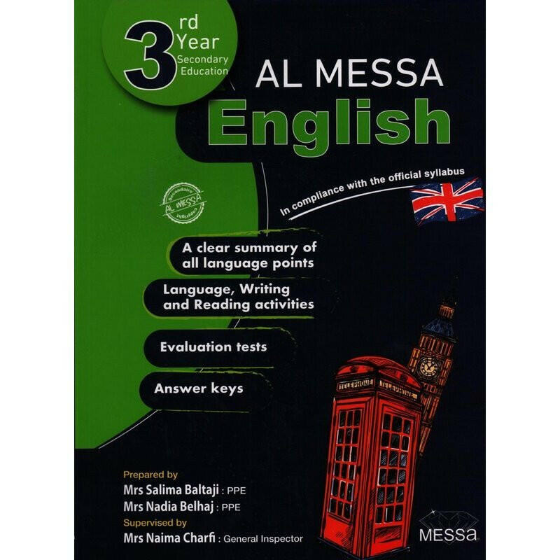 SEC  AL MESSA - ENGLISH GLOBAL 3 SCD.