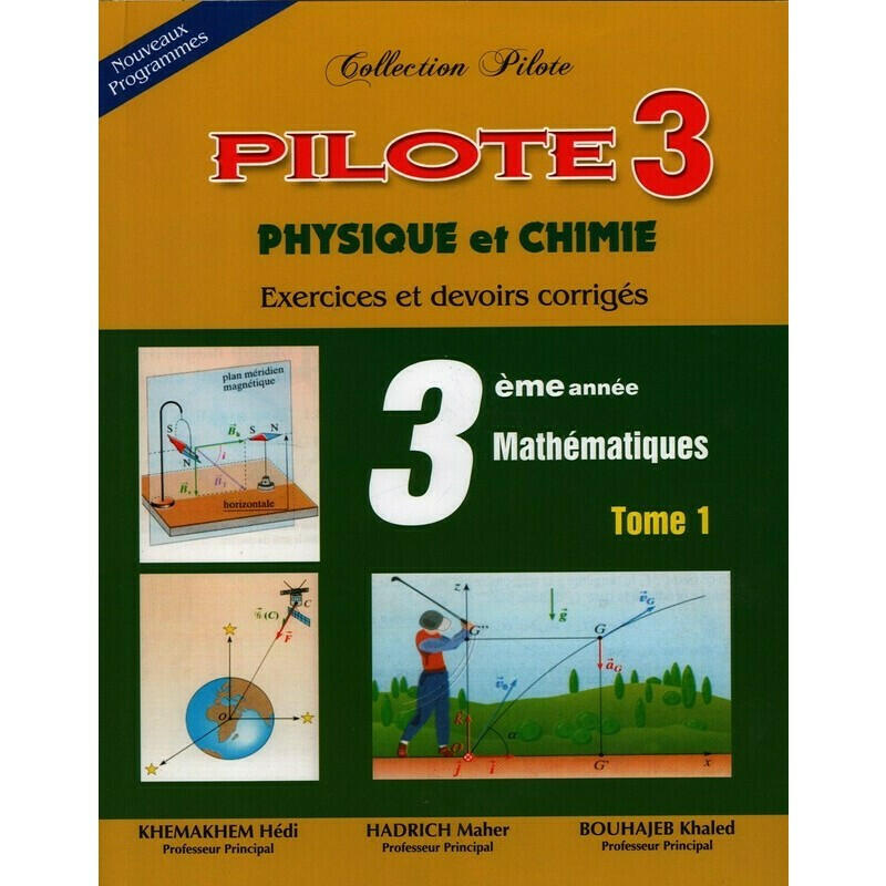 SEC COLLECTION PILOTE 3E SEC MATH PHY/CHIMIE.