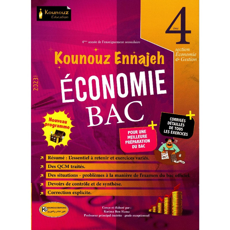 Kounouz Ennajeh Economie - 4ème Eco Gestion