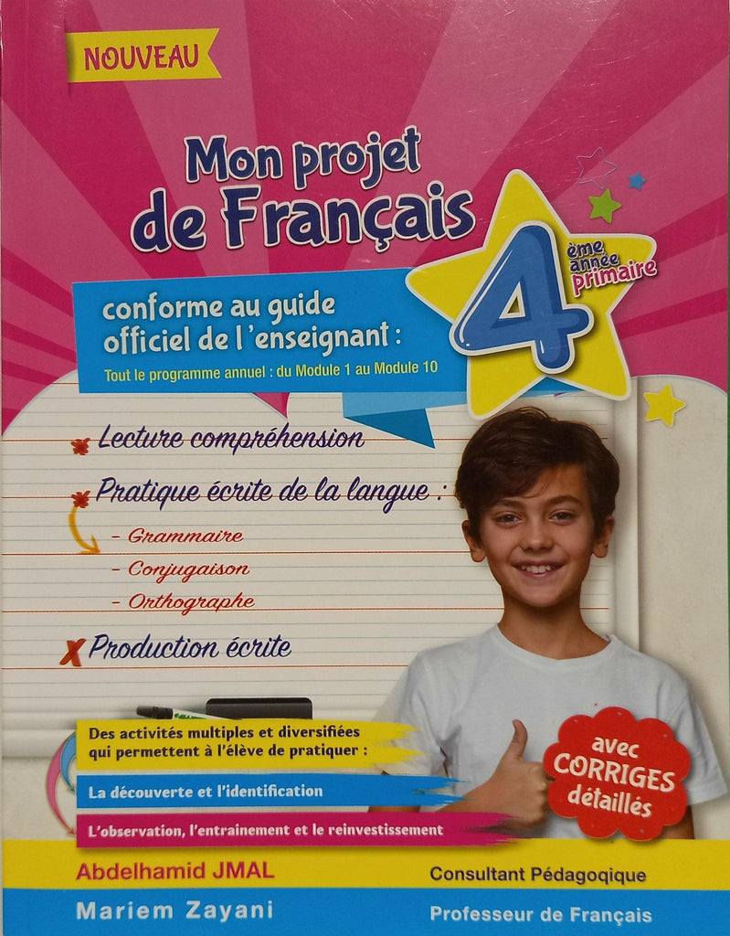 PRIM MON PROJET DE FRANCAIS  GLOBAL 4E.