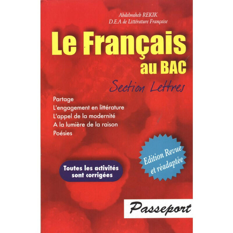 PASSEPORT LE FENCAIS AU BAC   GLOBAL 4EME  LETTRES.