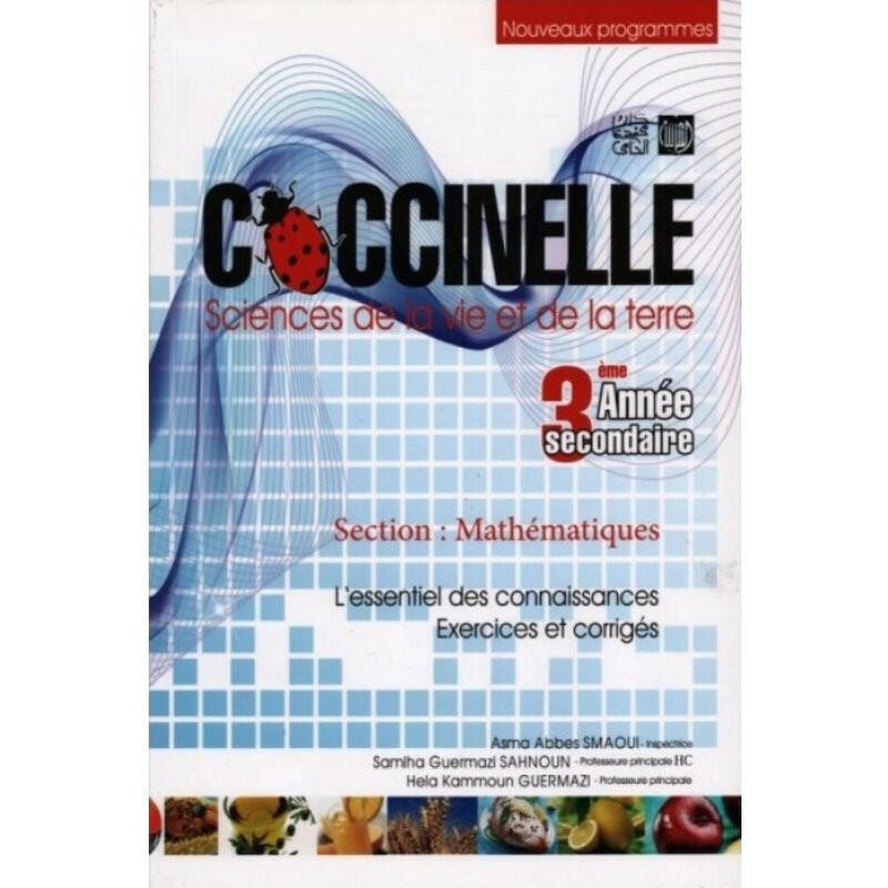 Coccinelle Science De La Vie Et De La Terre - 3ème Mathématiques.