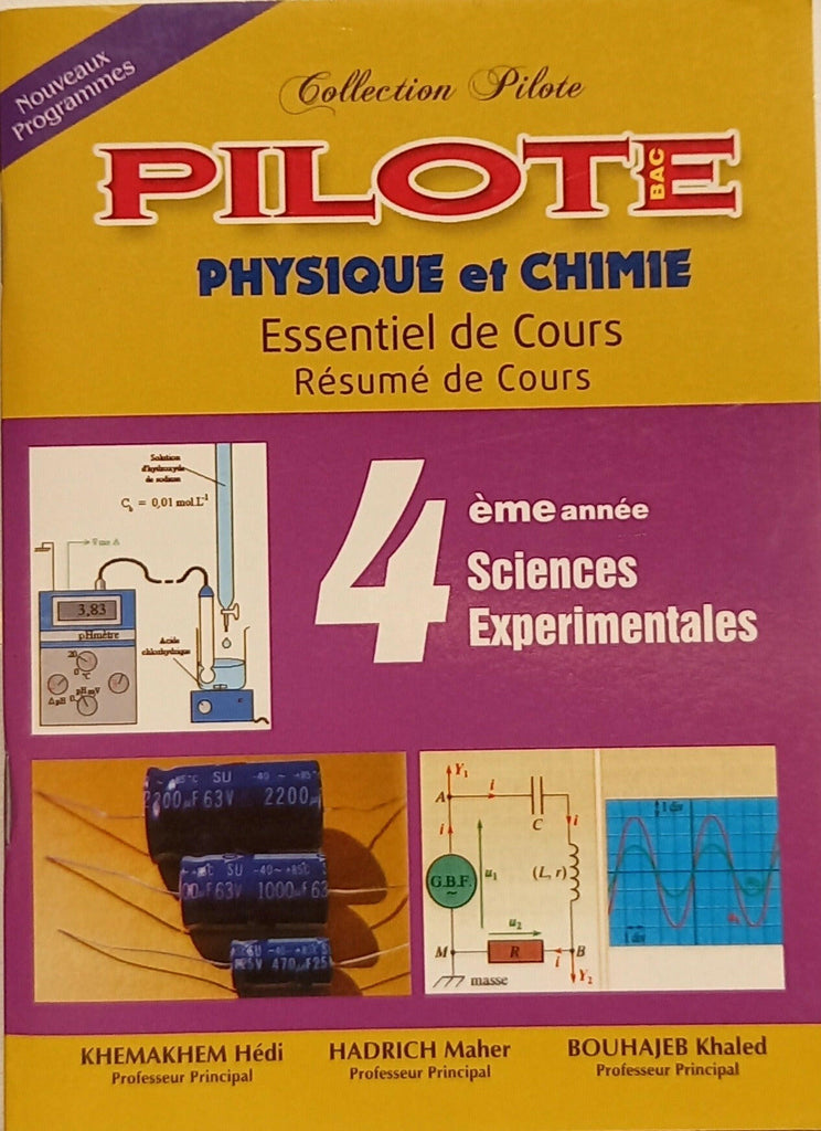 SEC COLLECTION PILOTE PHY ET CHIMIE SCI EXPER   4E.