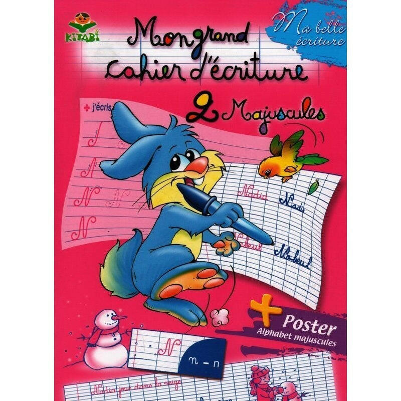 Mon Grand Cahier d'Écriture 2 - Majuscules.
