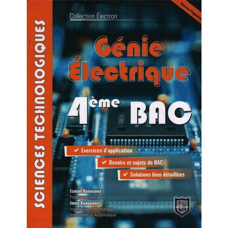 Génie Electrique - 4ème Sciences Technologiques.