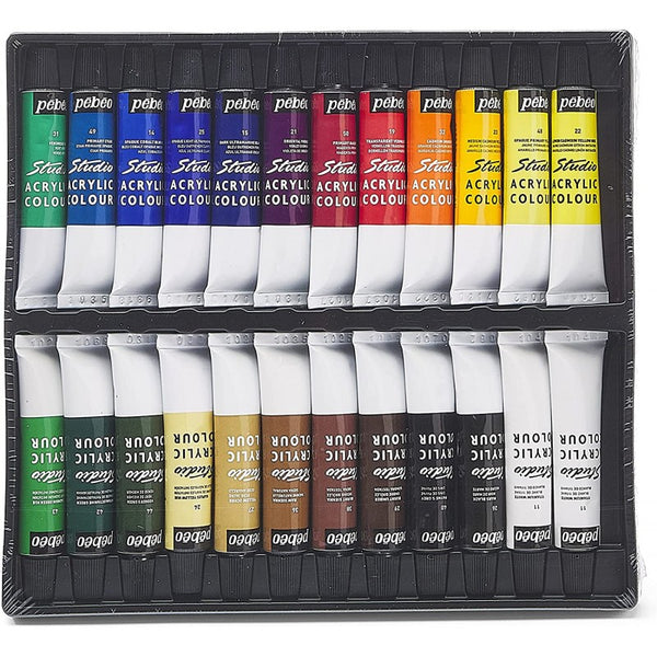 STUDIO ACRYLIC ETUI 24T12ML