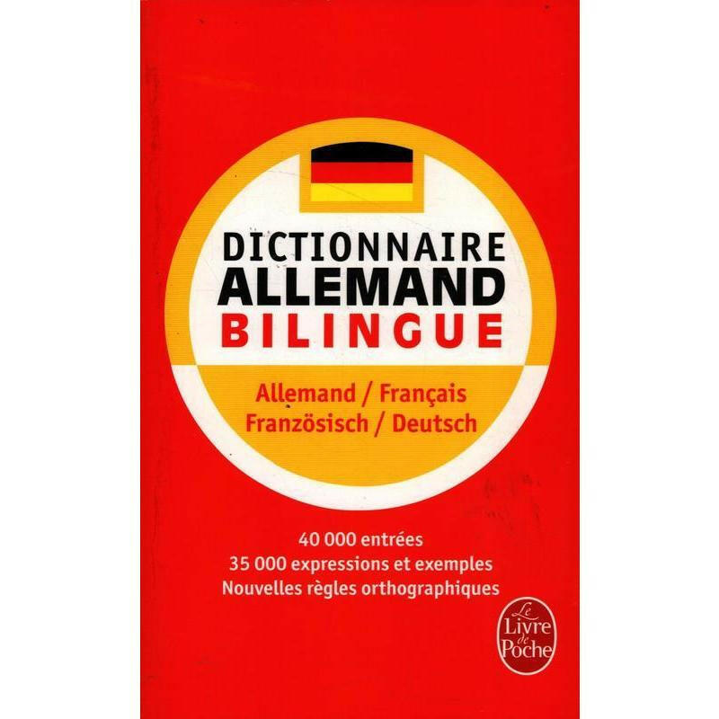 Dictionnaire Bilingue Allemand / Français.