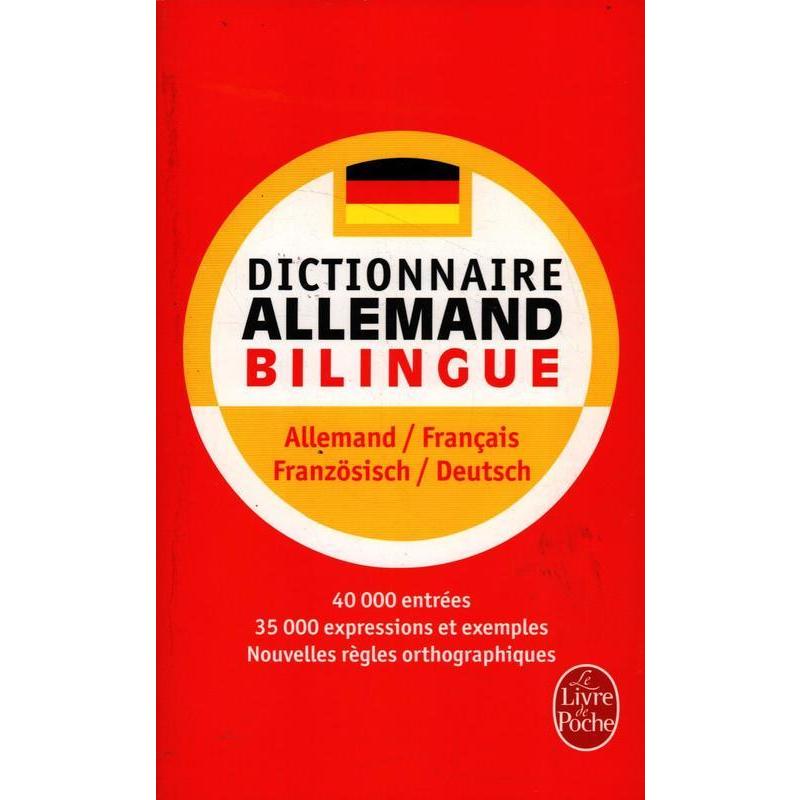 Dictionnaire Bilingue Allemand / Français