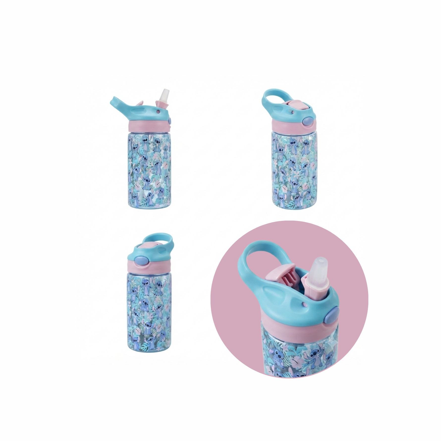 BOUTEILLE D EAU PVC STITCH 500ML 1545/25