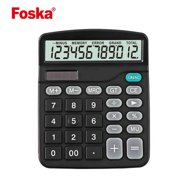 Calculatrice 12 chiffres Foska – Réf. CA3212-7.