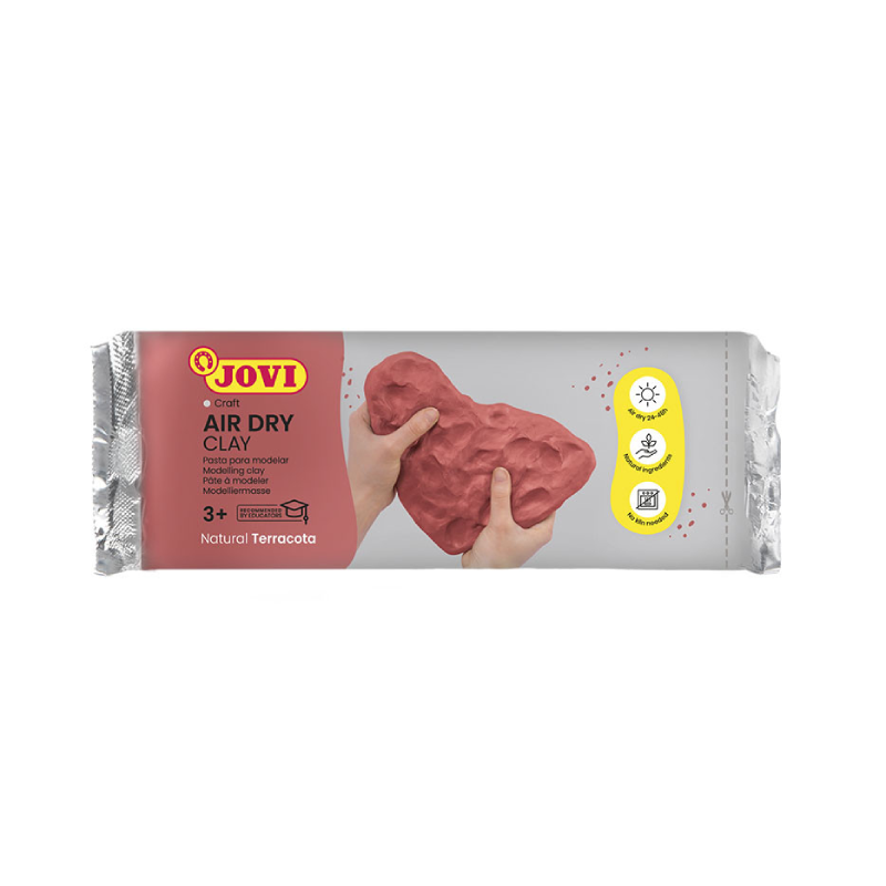 Pâte Auto-Durcissante Jovi Brune - 0.5 kg.