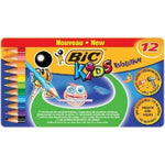 BIC - Boîte de 12 Crayons de Couleur Evolution ECOlution - Bic Kids.