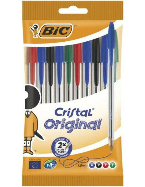 POCHETTE STYLO BIC DE 10 /4 CL.