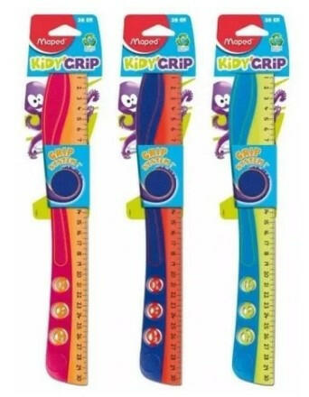 REGLE MAPED KIDY GRIP 30CM REF 278510.
