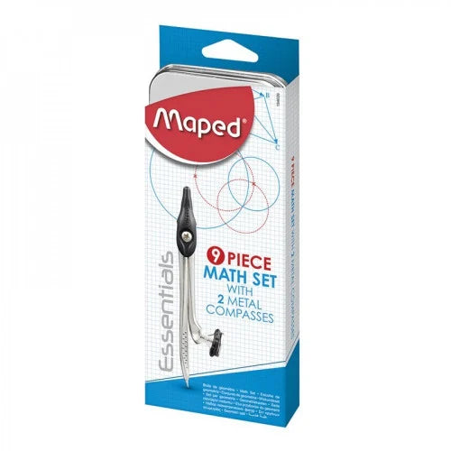 Maped - M.Set Essentials Geometry 9pcs.