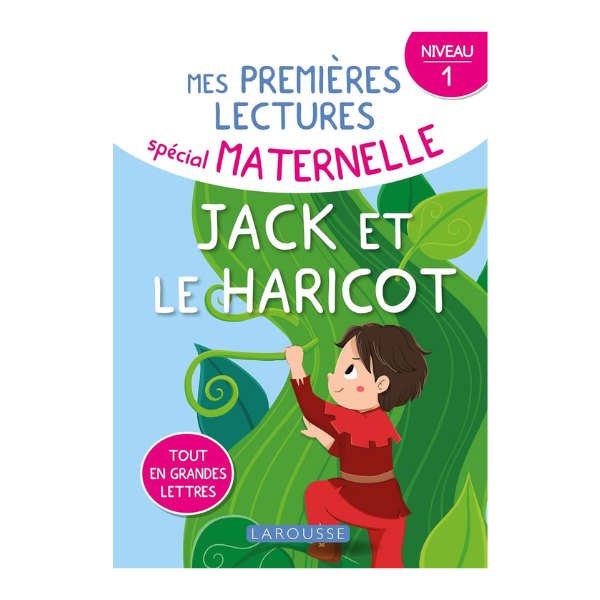1ERES LECTURES MATERNELLE JACK ET LE HARICOT, NIVEAU 1