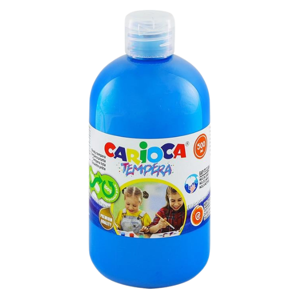 GOUACHE LIQUIDE CARIOCA 40427/05 BOUTEILLE 500 ML CYAN