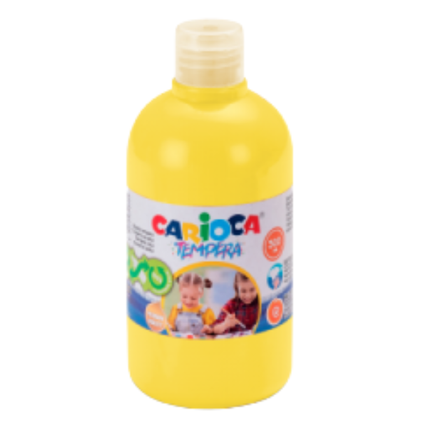 GOUACHE LIQUIDE CARIOCA 40427/03 BOUTEILLE 500 ML JAUNE