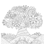MERVEILLEUSE NATURE - COLORIAGES POUR ME DETENDRE