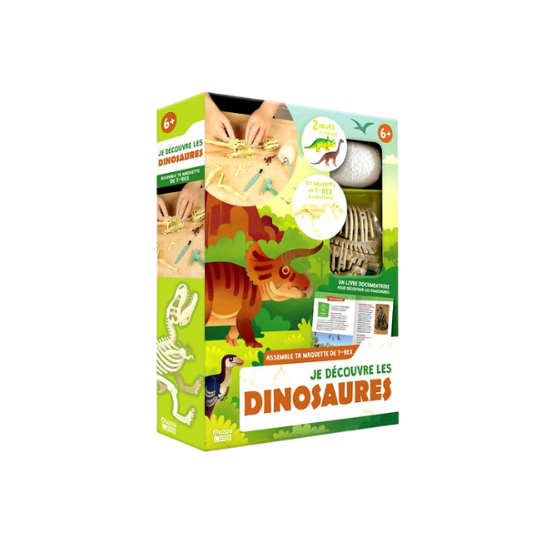 AUZOU LAB' - JE DECOUVRE LES DINOSAURES