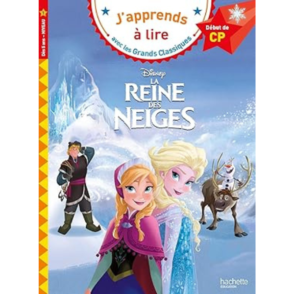 DISNEY - LA REINE DES NEIGES, CP NIVEAU 1