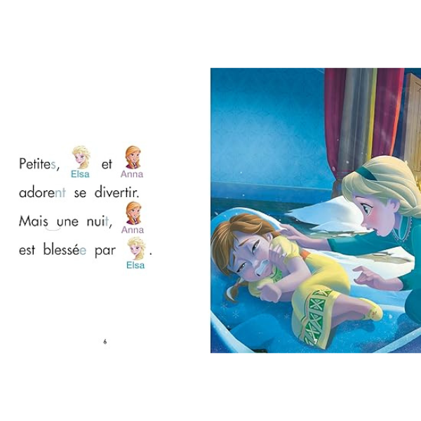 DISNEY - LA REINE DES NEIGES, CP NIVEAU 1