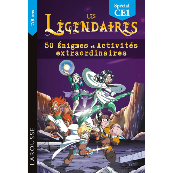 LES LEGENDAIRES - 50 ENIGMES ET ACTIVITES EXTRAORDINAIRES CE1