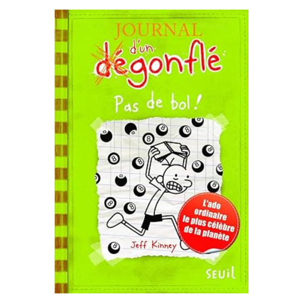 JOURNAL D'UN DEGONFLE - TOME 8 - PAS DE BOL ! - JOURNAL D'UN DEGONFLE
