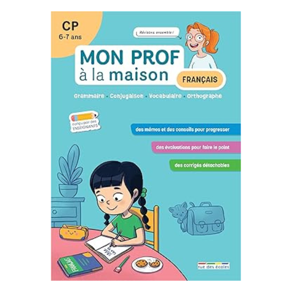 MON PROF A LA MAISON - FRANCAIS CP - GRAMMAIRE CONJUGAISON VOCABULAIR