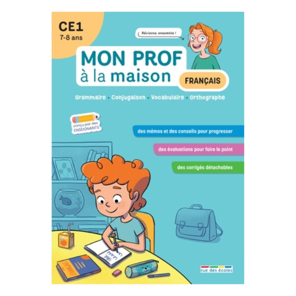 MON PROF A LA MAISON - FRANCAIS CE1 - GRAMMAIRE CONJUGAISON VOCABULAI