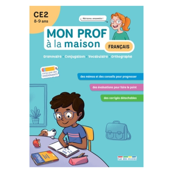 MON PROF A LA MAISON - FRANCAIS CE2 - GRAMMAIRE CONJUGAISON VOCABULAI