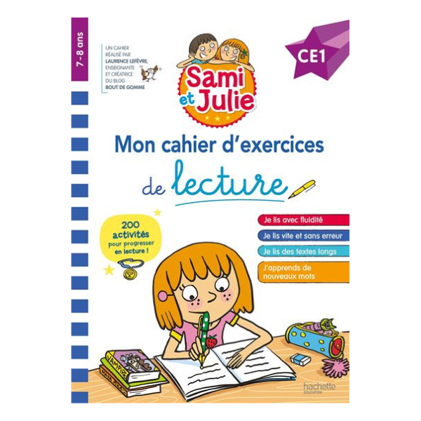 SAMI ET JULIE CE1 - MON CAHIER D'EXERCICES DE LECTURE