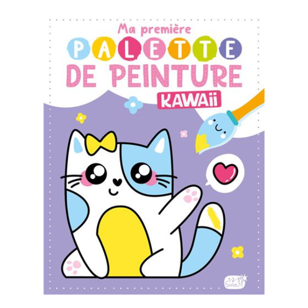 MA PREMIERE PALETTE DE PEINTURE - KAWAII