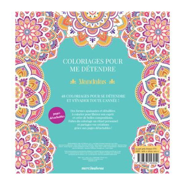 COLORIAGES POUR ME DETENDRE : MANDALAS