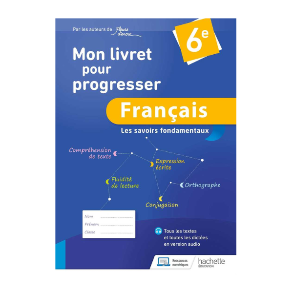 MON LIVRET POUR PROGRESSER 6E