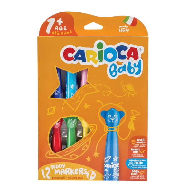 FEUTRE TEDDY BABY BOITE DE 12 REF 42816